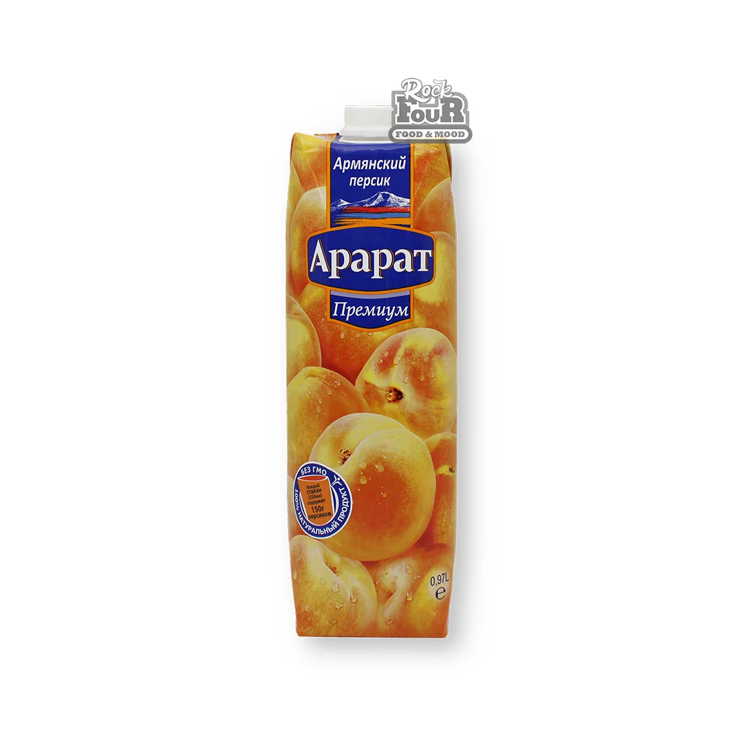 Nectar "Ararat Premium" peach with pulp 970ml